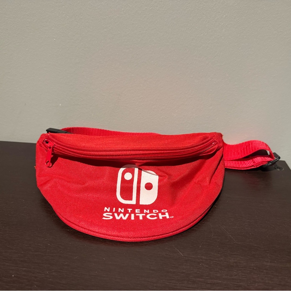 Nintendo Switch Red Fanny Pack Adjustable Waist (Together Tour Promotional)